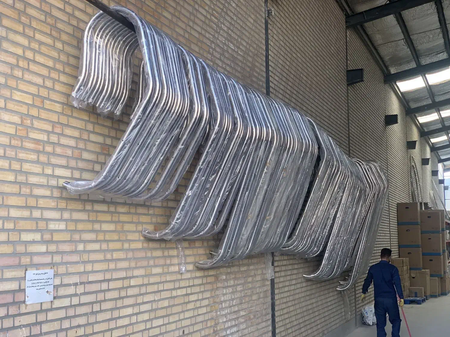 نردبان استخری استیل/خرید مستقیم از کارخانه|مصالح و تجهیزات ساختمان|صفادشت, |دیوار