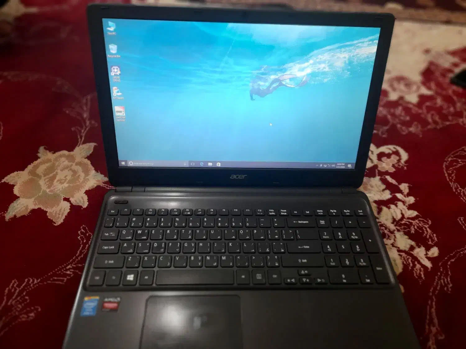 لپ تاپ acer|رایانه همراه|خمینی‌شهر, |دیوار