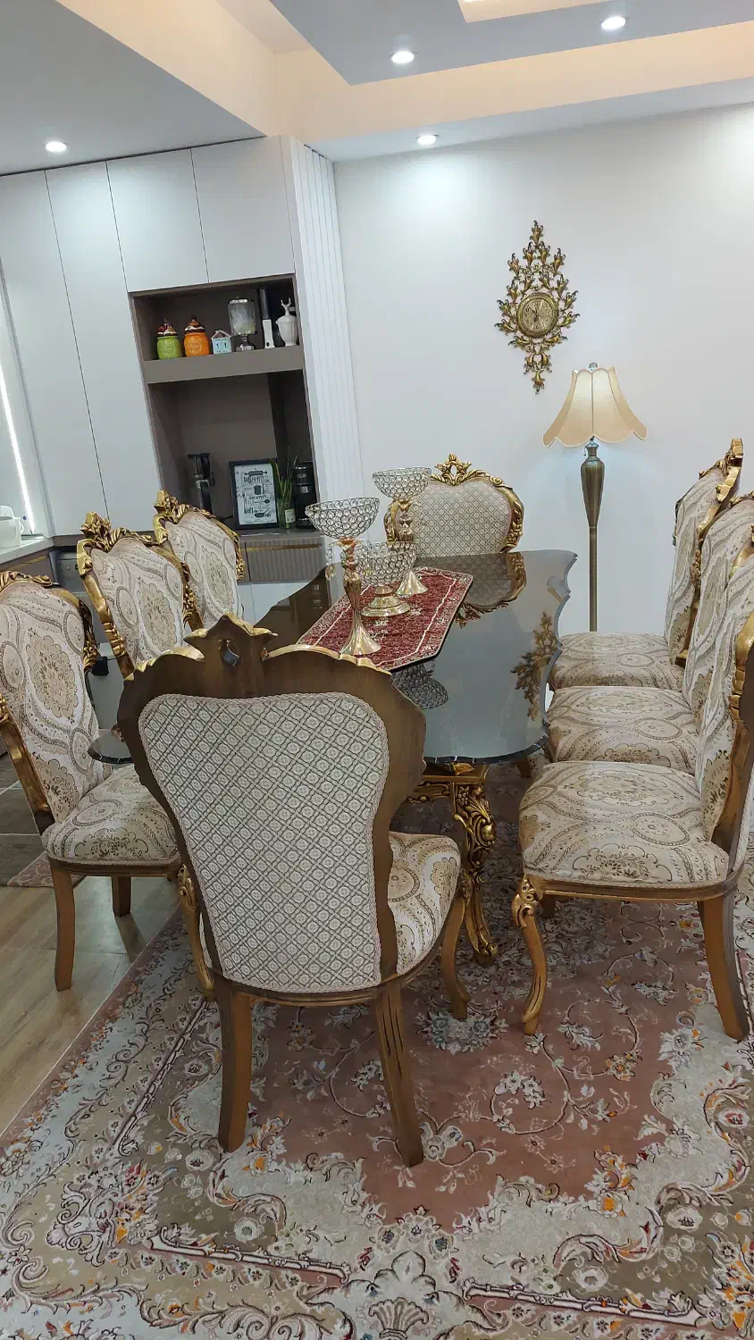 میز غذاخوری|میز و صندلی غذاخوری|ماکو, |دیوار