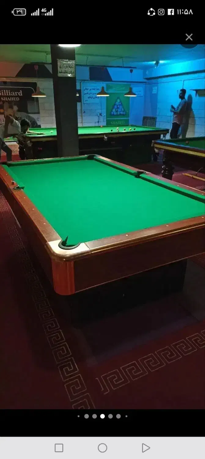 نصاب بیلیارد|ورزشهای توپی|شاهینشهر, فردوسی|دیوار