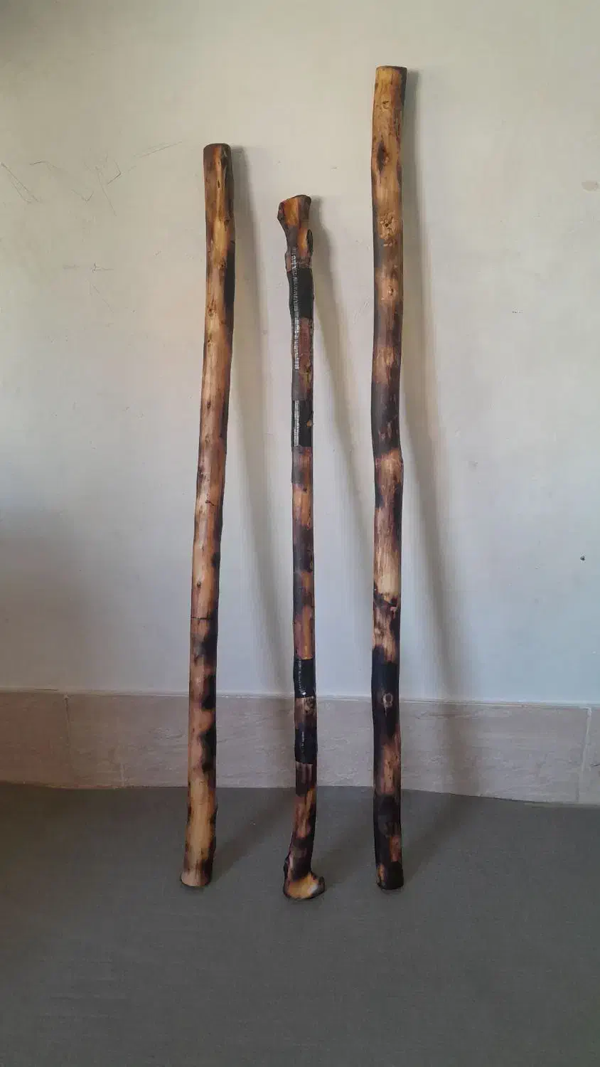 چوب گرزمی|سازهای بادی|مشهد, هنرور|دیوار