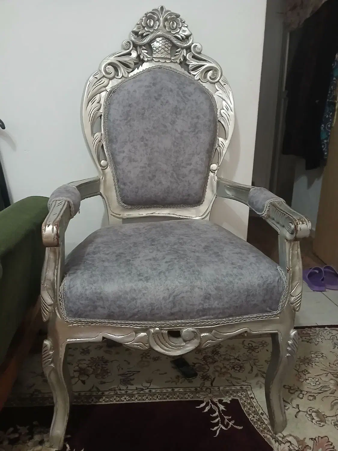 مبل استیل یک نفره ۴ عدد|مبلمان خانگی و میز عسلی|بومهن, |دیوار