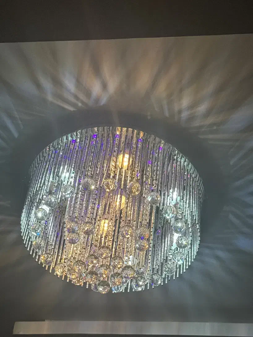 دو عدد لوستر کریستالی|لوستر و چراغ آویز|کرج, گوهردشت|دیوار