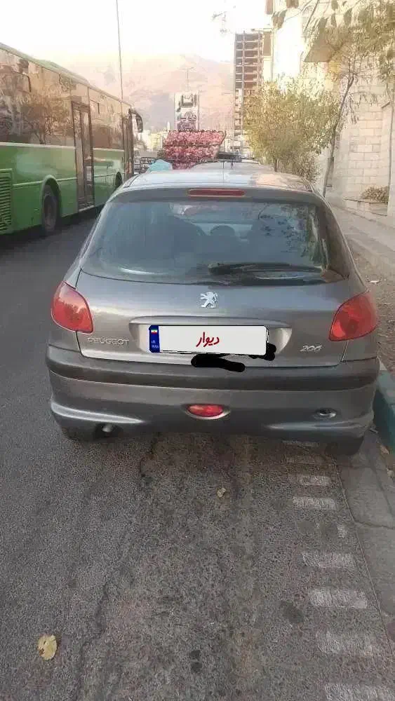 پژو ۲۰۶ مدل ۸۹ سفارشی|خودرو سواری و وانت|گنبد کاووس, |دیوار