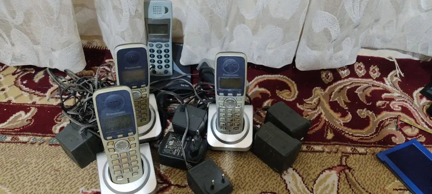 تلفن بیسیم پاناسونیک نیاز به تعمیر|تلفن رومیزی|مشهد, شهرک مهرگان|دیوار