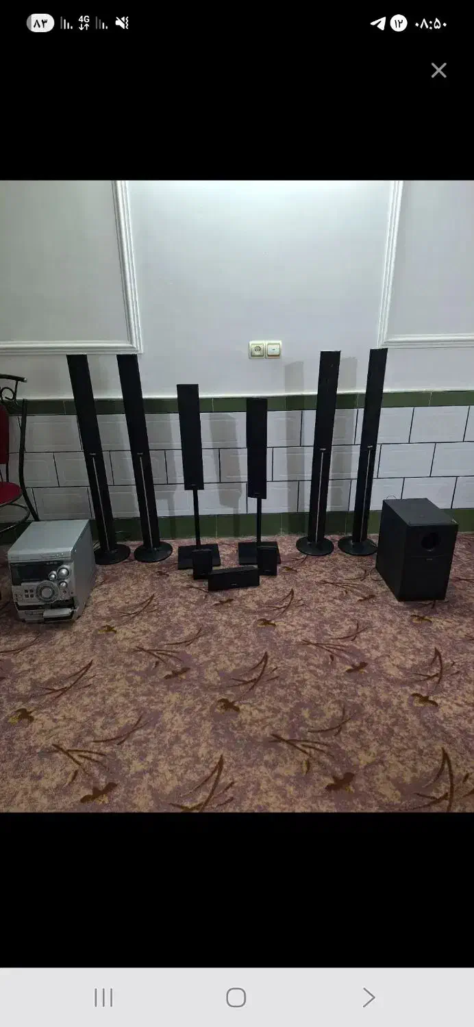 دو سرویس سیمای خانواده|سیستم صوتی خانگی|کویرات, |دیوار