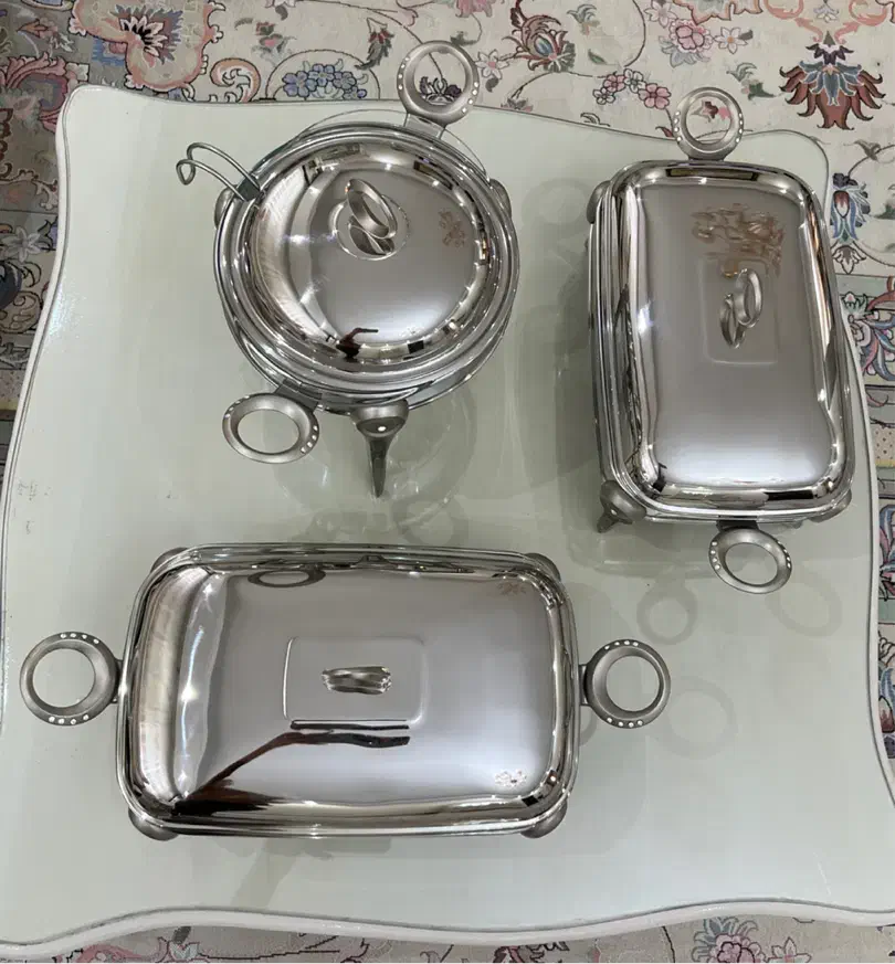 سوفله خوری استیل|ظروف سرو و پذیرایی|مرزداران, |دیوار