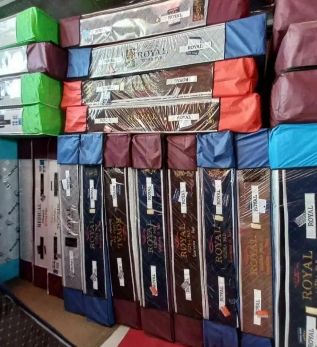 انبار تشک تختخواب رویال در اهواز|تشک تختخواب|اهواز, کوروش|دیوار