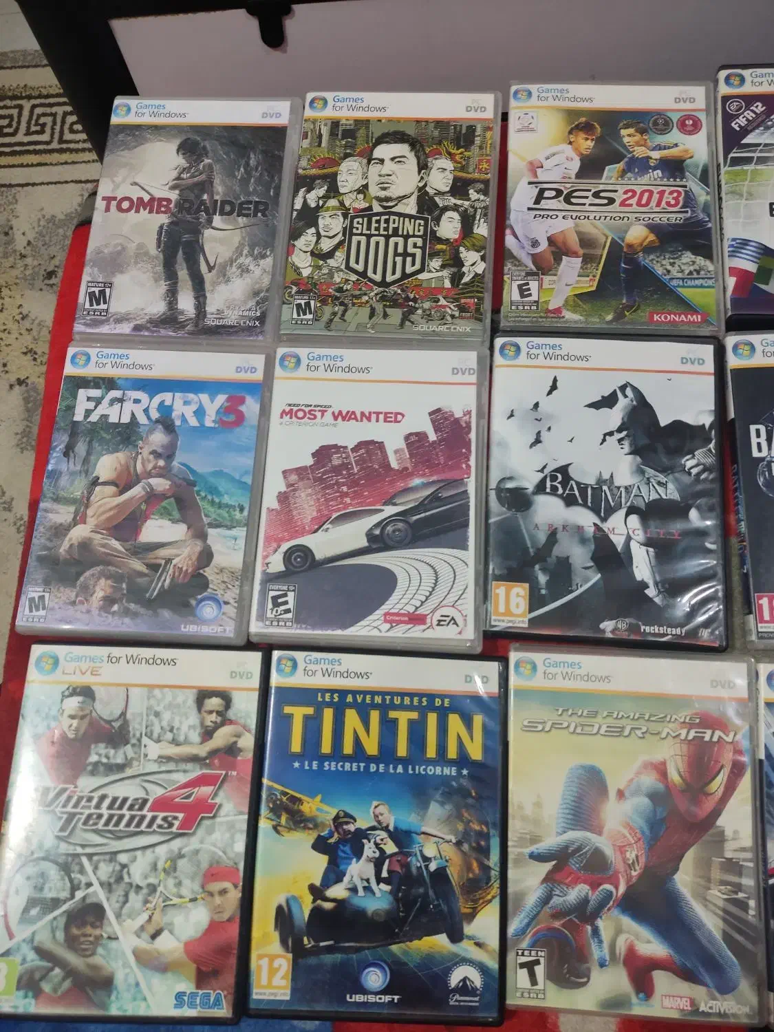 سیدی بازی های PC ارجینال خارجی بوشهر هستم|کنسول، بازی ویدئویی و آنلاین|بوشهر, |دیوار