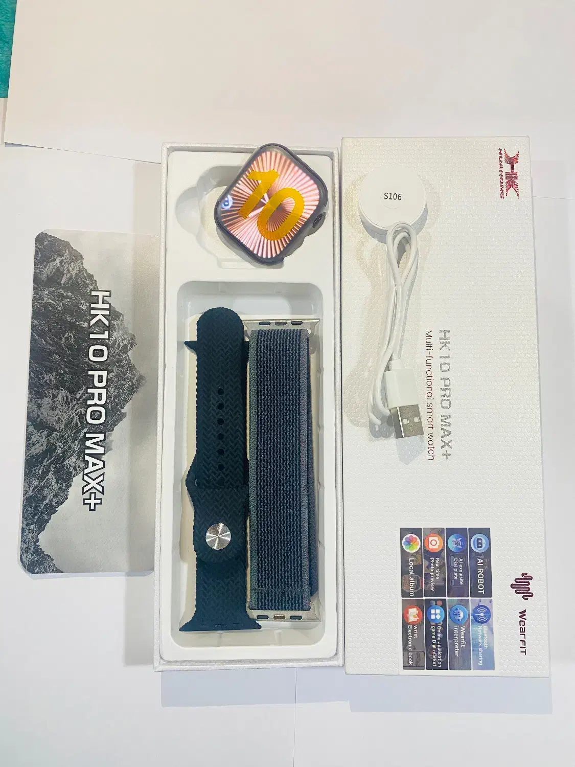 ساعت هوشمند HK 10 pro max|ساعت|صدرا-فارس, فاز ۱|دیوار