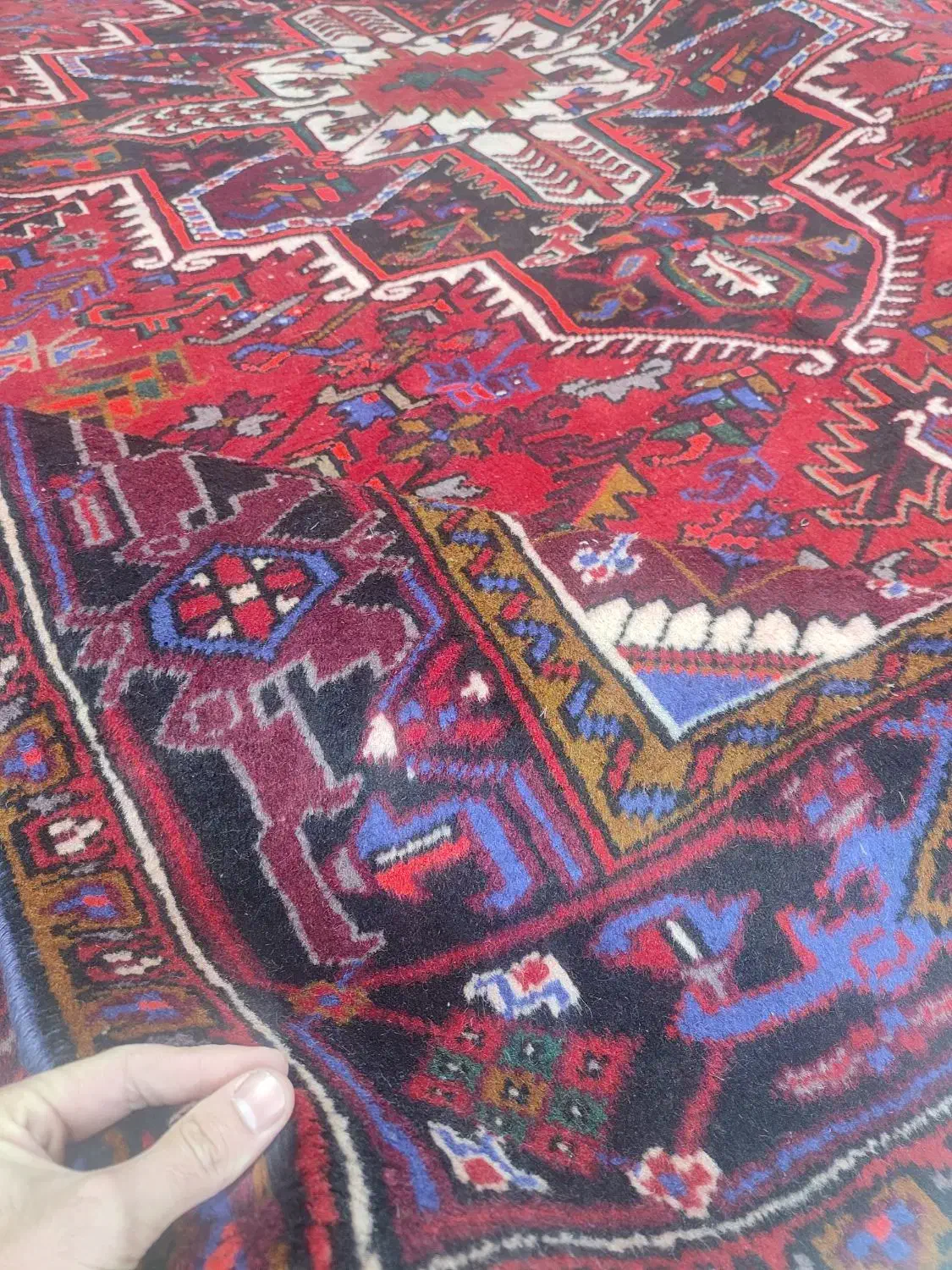 فرش دستباف کارکرده ۶متری|فرش|تبریز, |دیوار