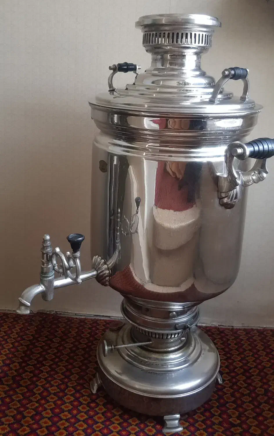 سماورنفتی قدیمی ۲۰ لیتری|کلکسیون اشیاء عتیقه|تهران, سازمان آب|دیوار