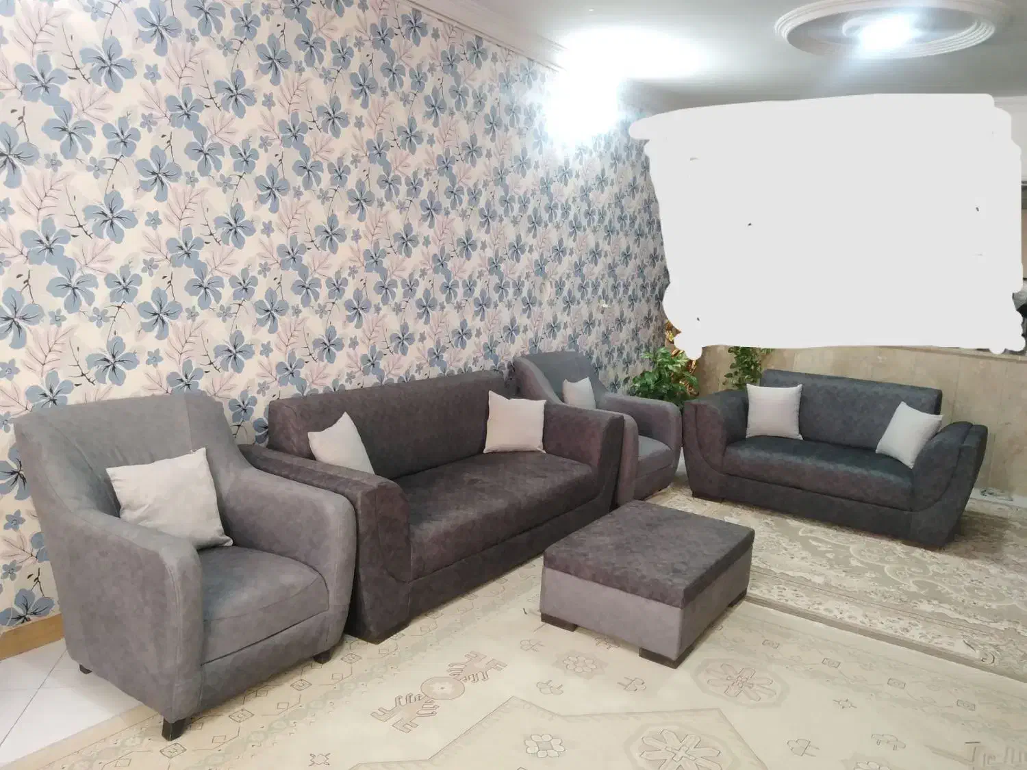 مبل ۷ نفره|مبلمان خانگی و میز عسلی|مشهد, میعاد (شهرک غرب)|دیوار