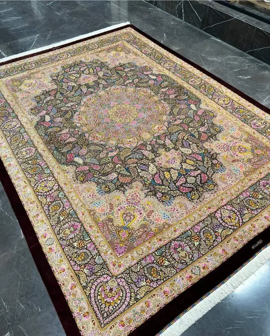 فرش 1050شانه/فرش را از دنیای فرش خلیج فارس بخواهید|فرش|شیراز, لاله|دیوار