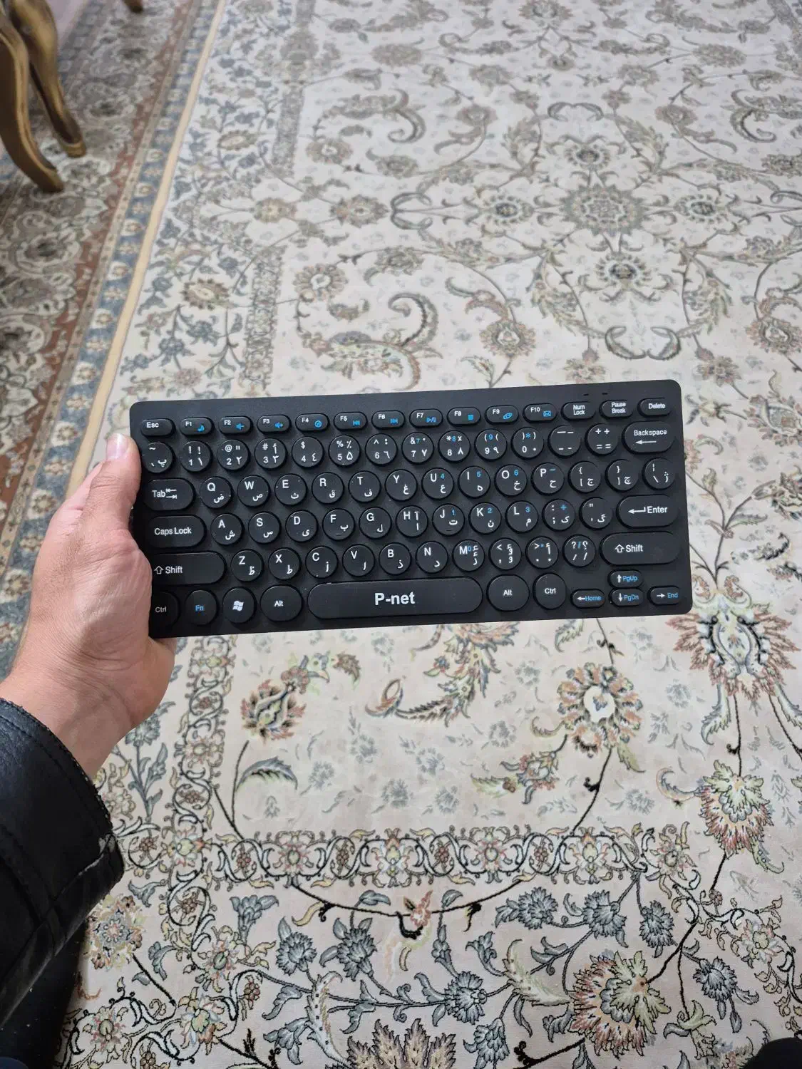 کیبورد بلوتوثی بدون تاخیر|قطعات و لوازم جانبی رایانه|مشکیندشت, |دیوار