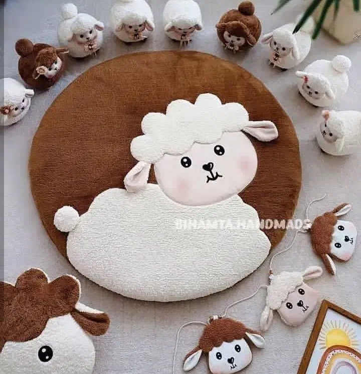 سیسمونی کوسن و فرشینه و ست تدی|اسباب و اثاث بچه|مشهد, مشکینی (شهرک غرب)|دیوار