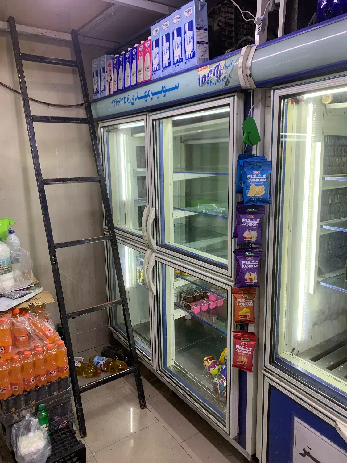 یخچال ویترینی سوپر مارکت|فروشگاه و مغازه|تهران, شهرک شهید باقری|دیوار