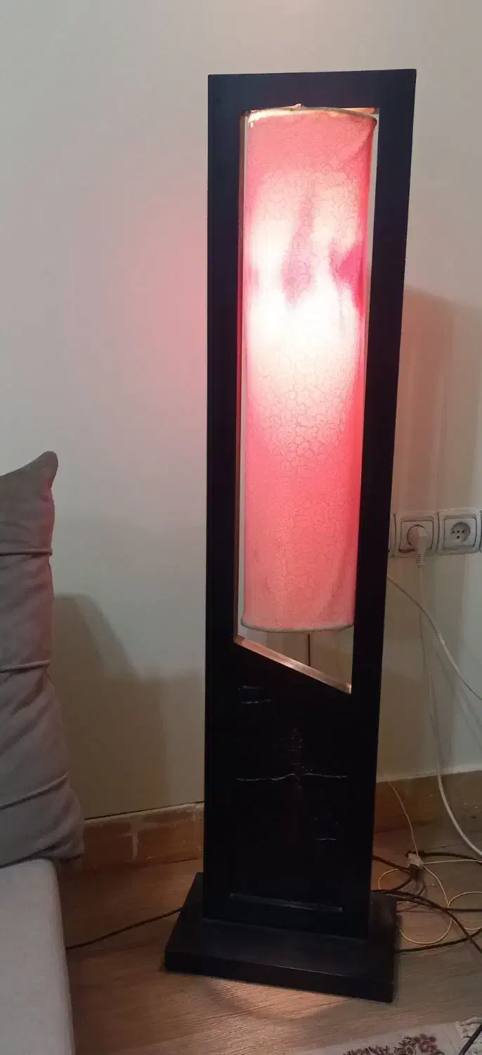 چراغ خواب چوبی شیک|چراغ خواب و آباژور|رشت, منظریه|دیوار