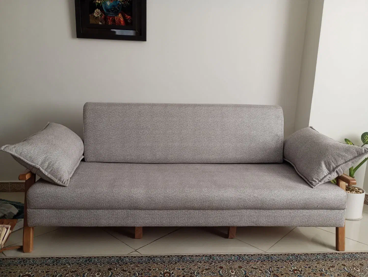 مبل سه نفره تخت شو|مبلمان خانگی و میز عسلی|تهران, امیریه|دیوار