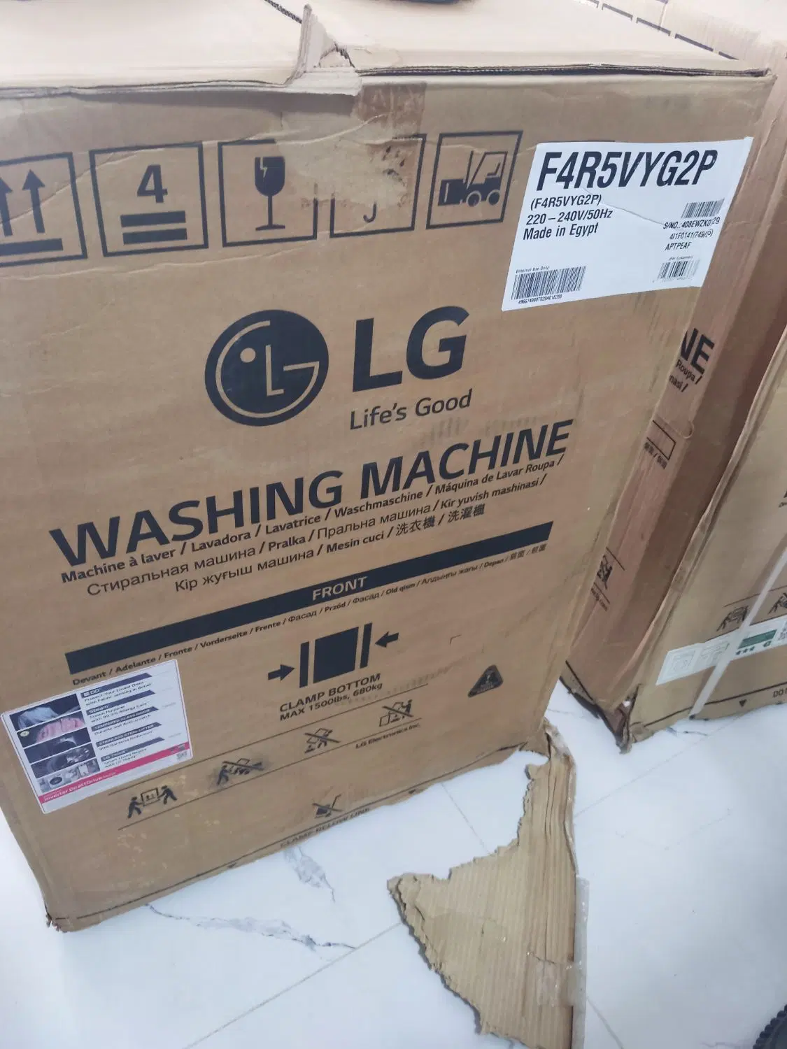 لباسشویی LG مدل R5 نه کیلویی|ماشین لباسشویی و خشککن لباس|تبریز, |دیوار