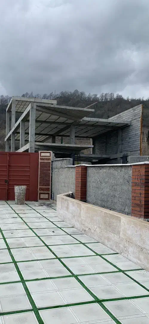 400متر ویلا450متر زمین/نیمه ساخته با سند و پروانه|فروش خانه و ویلا|خرمآباد (تنکابن), |دیوار