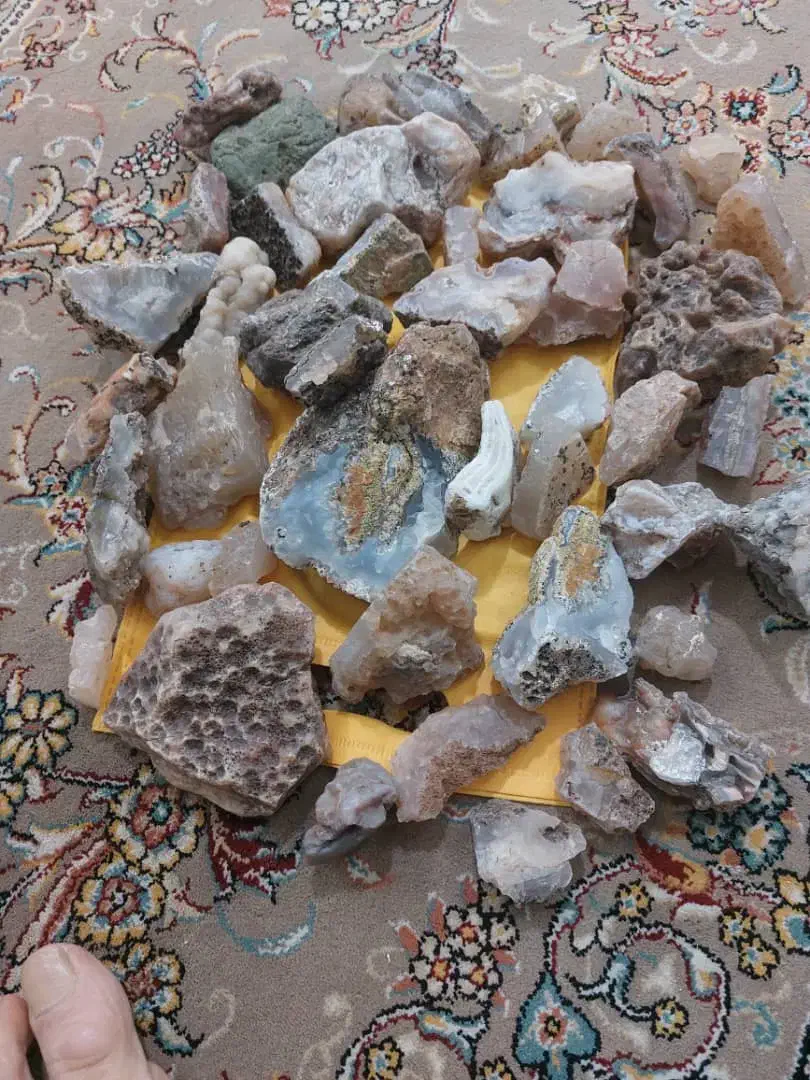 سنگ کلوخه|کلکسیون اشیاء عتیقه|قم, نوبهار|دیوار