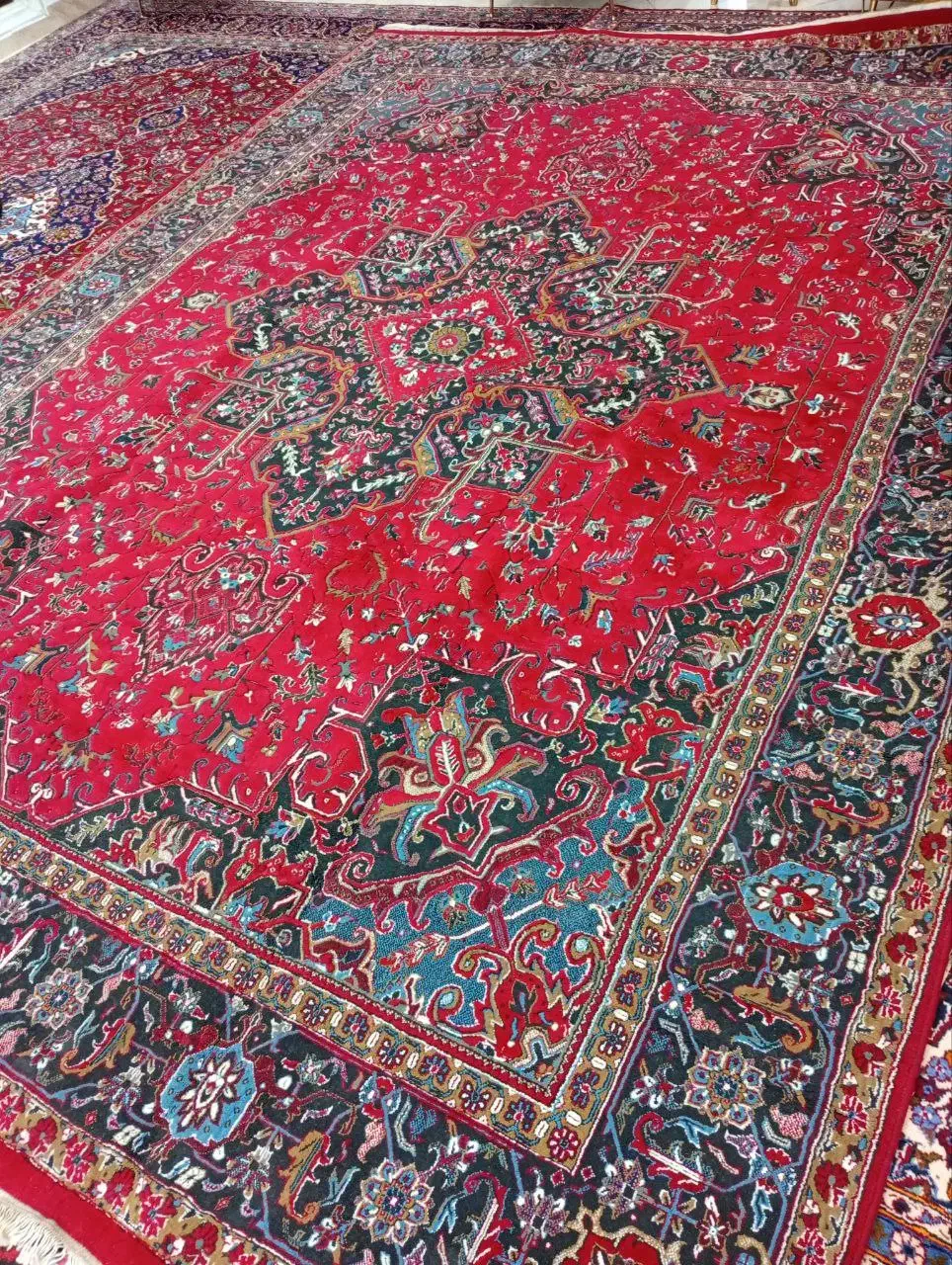 فرش ماشینی 12متری|فرش|آذرشهر, |دیوار