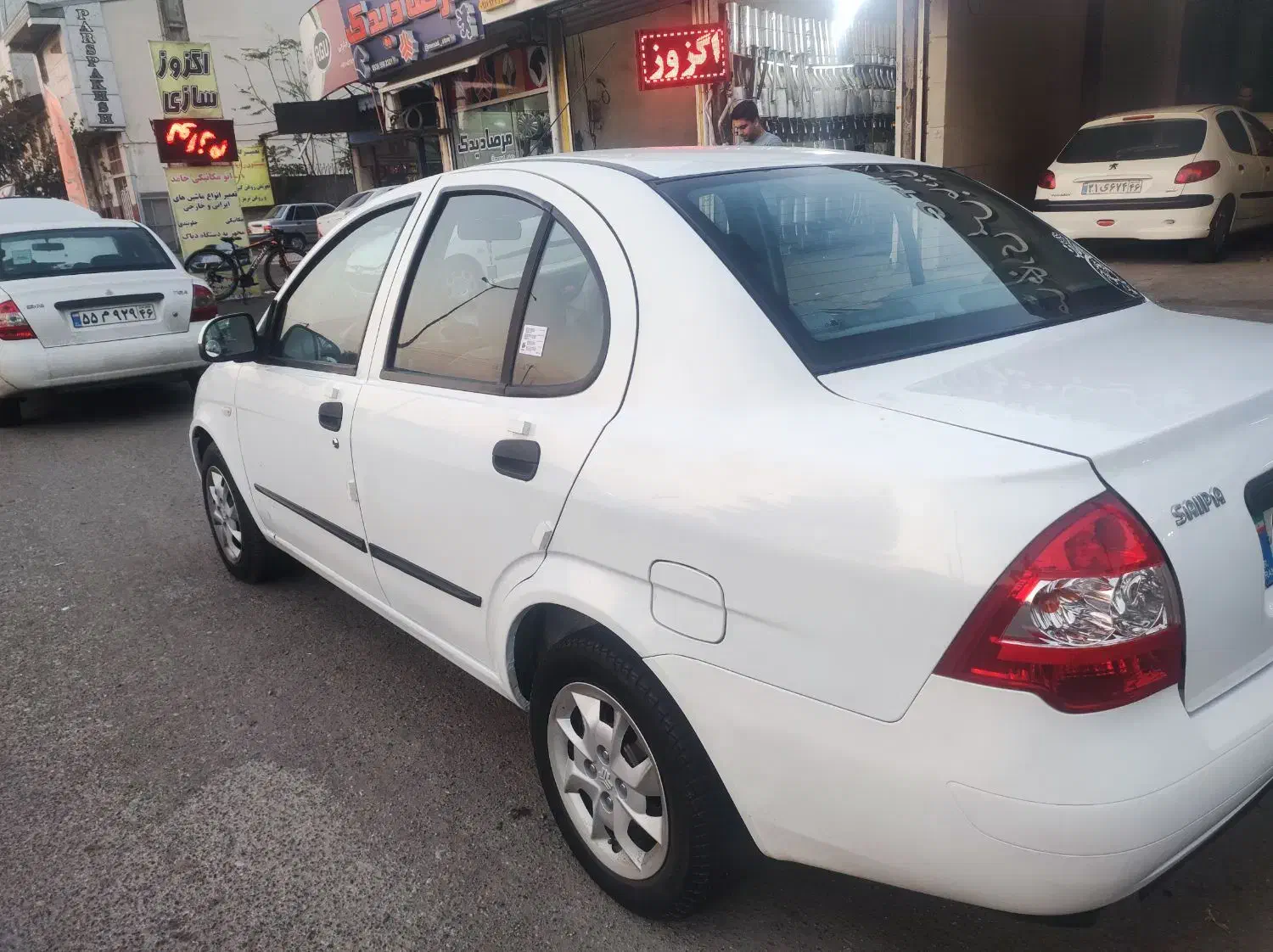 تیبا1بی رنگ مدل 99 کم کار|خودرو سواری و وانت|رشت, نیروی دریایی|دیوار