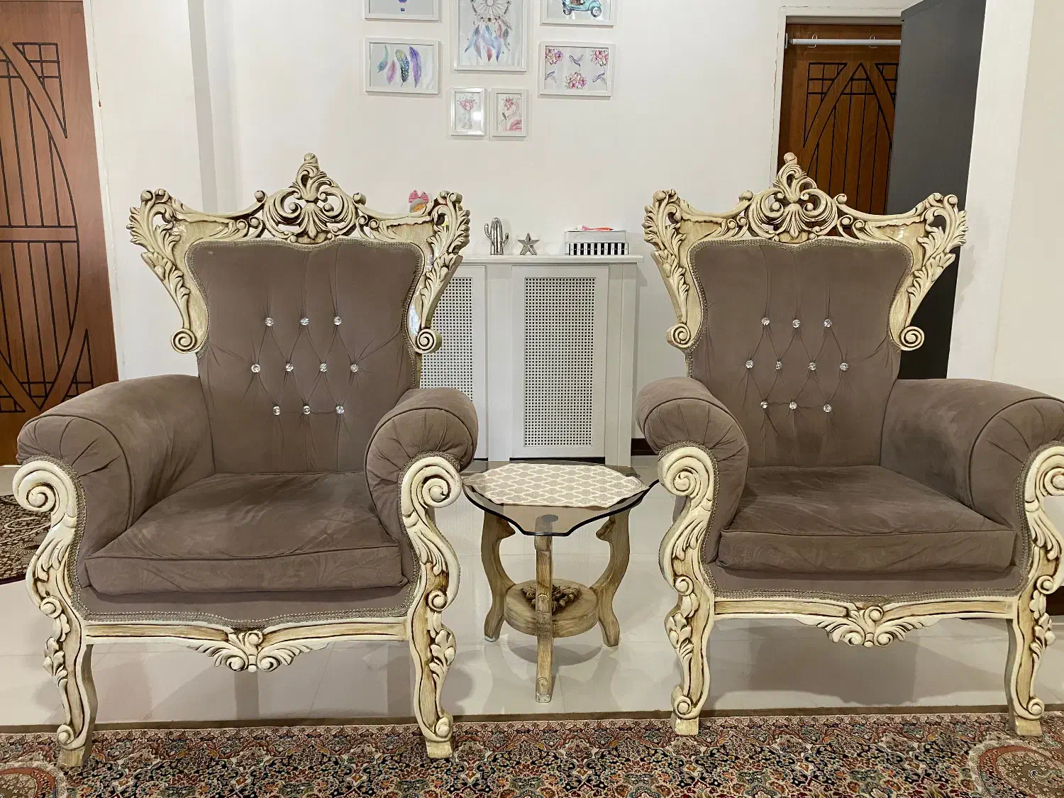 مبل استیل|مبلمان خانگی و میز عسلی|کلاردشت, |دیوار