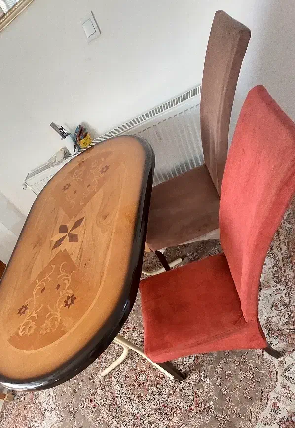 میز ناهار خوری|میز و صندلی غذاخوری|آران و بیدگل, |دیوار