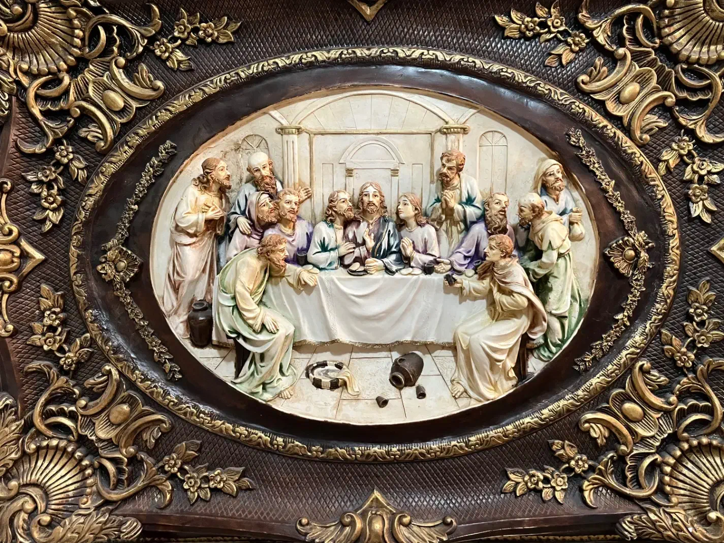 تابلو فرش و تابلو شام اخر|تابلو، نقاشی، عکس|شیراز, ابیوردی|دیوار