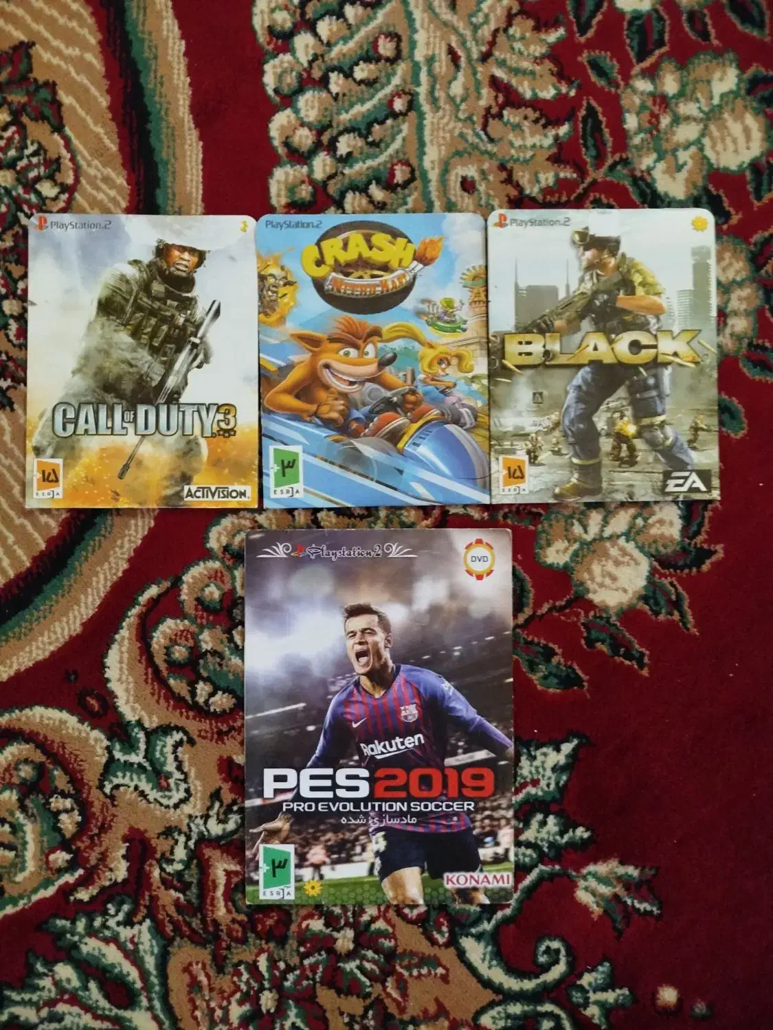 ۴ سی دی PS2 برای فروش|کنسول، بازی ویدئویی و آنلاین|بندر امام خمینی, |دیوار