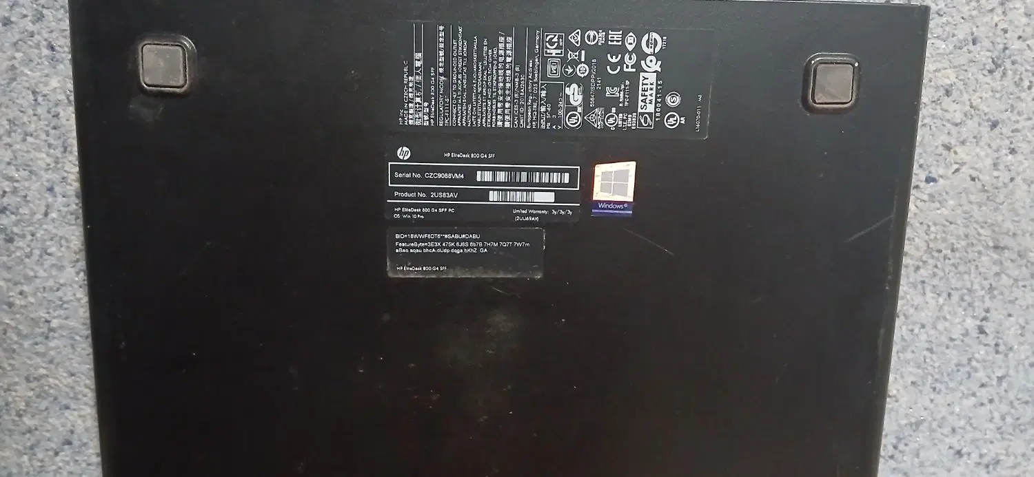 hp elitedesk 800 h4 sff - i7 8700|رایانه همراه|تهران, شهرک آزمایش|دیوار