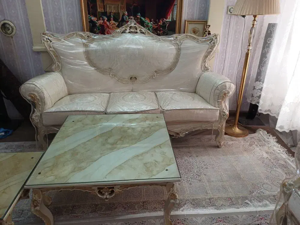 مبل کلاسیک ۷ نفره|مبلمان خانگی و میز عسلی|تهران, هفت چنار|دیوار