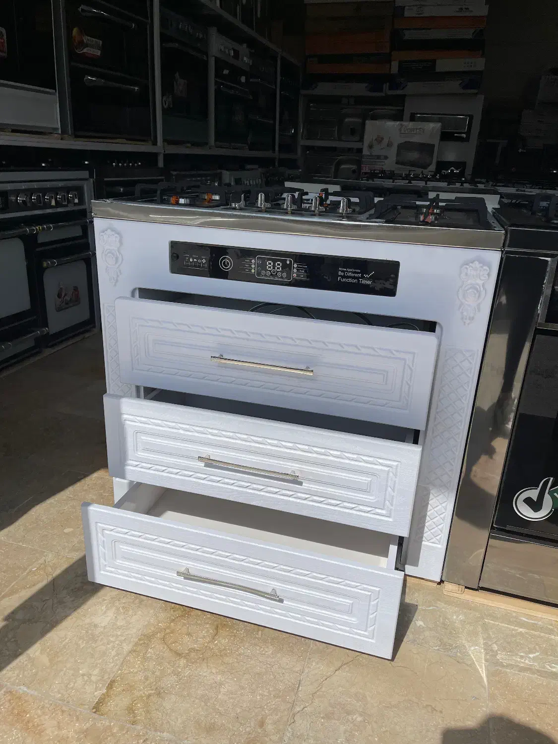 اجاق گاز طرح فرmdf لعابی پخش مشهد کدm22|اجاق گاز و لوازم برقی پخت‌وپز|مشهد, نوید|دیوار