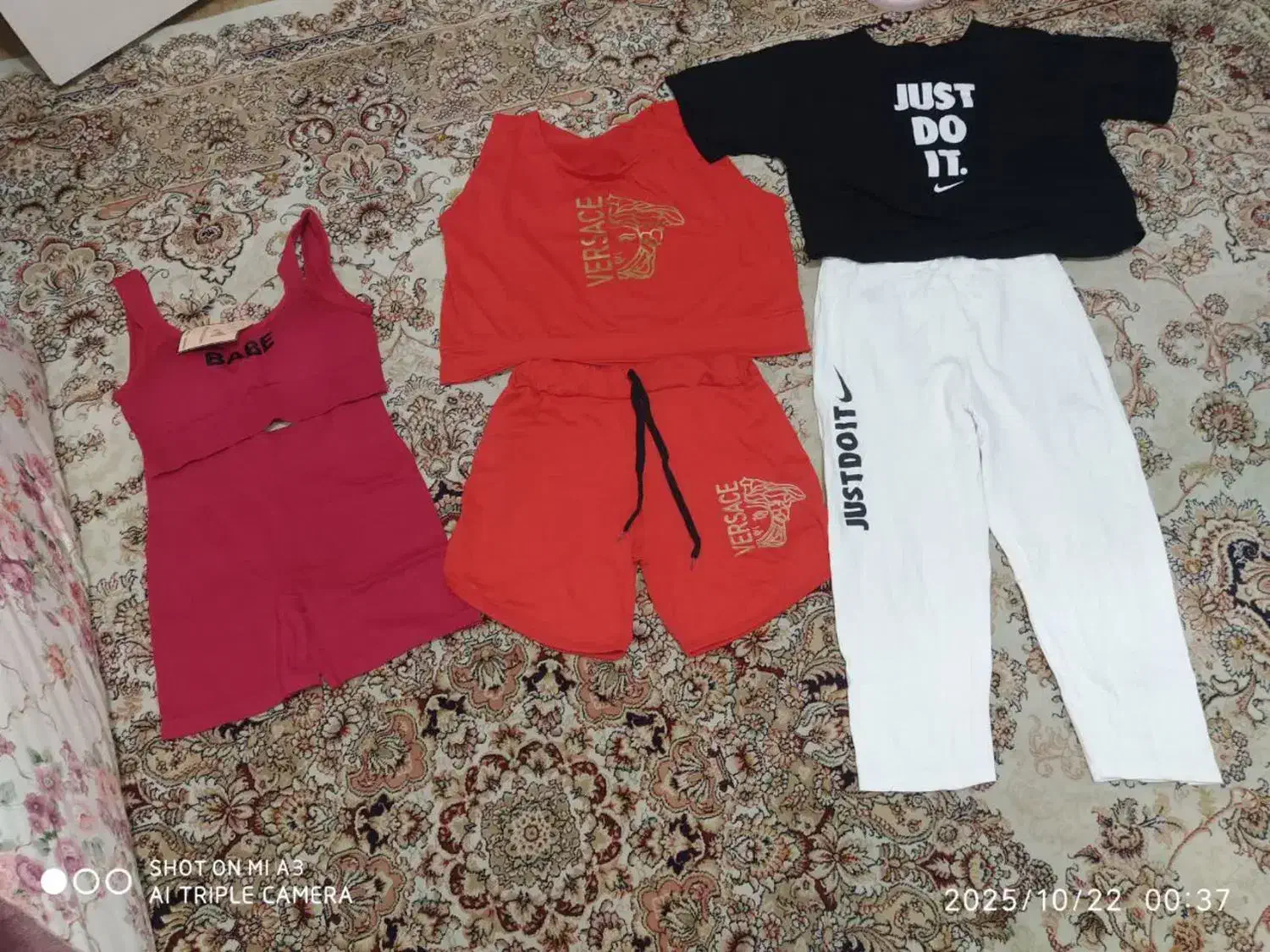 سه عدد لباس ورزشی کاملا نو|لباس|فردیس, شهرک شهید حسینی|دیوار