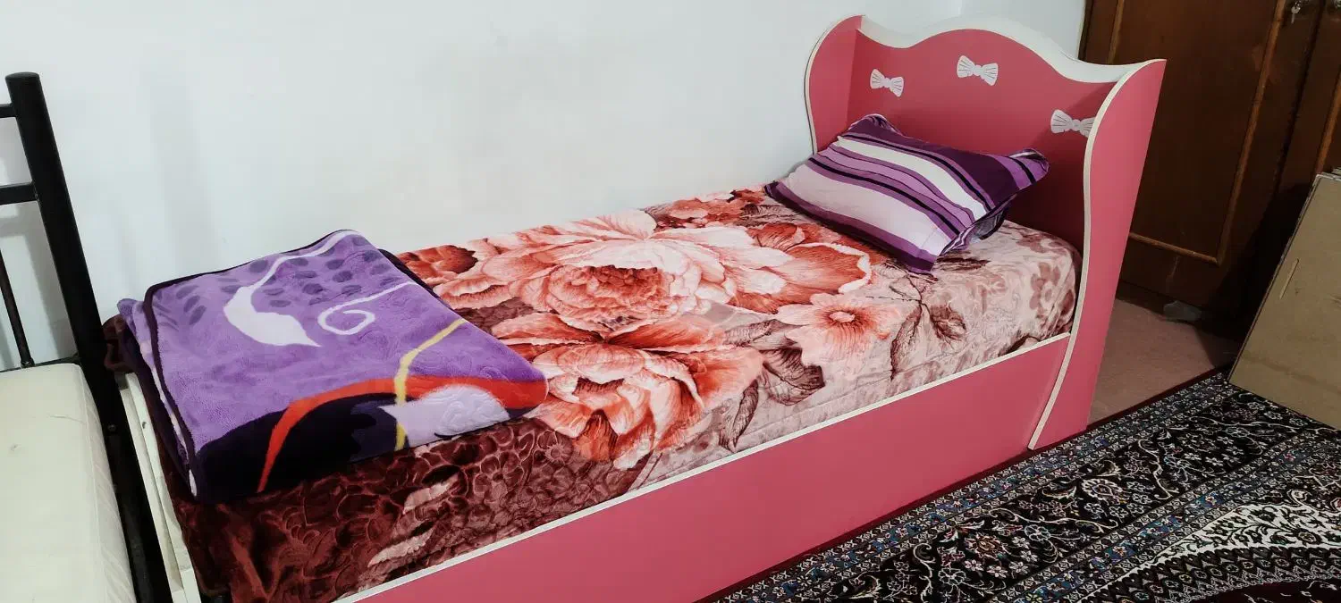 تختخواب تک نفره کودک و نوجوان|تخت و سرویس خواب|بوشهر, |دیوار