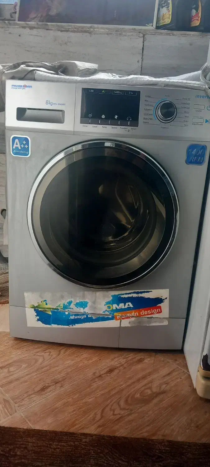 لباسشویی پاکشوما ۸کیلویی اتومات|ماشین لباسشویی و خشککن لباس|سورک, |دیوار