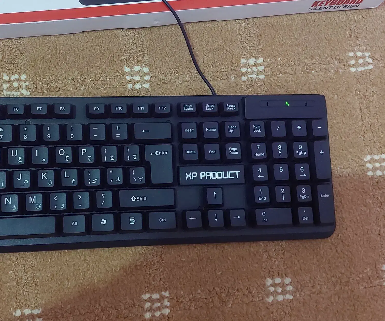 کیبورد شیک و بدون استفاده|قطعات و لوازم جانبی رایانه|ایلام, |دیوار