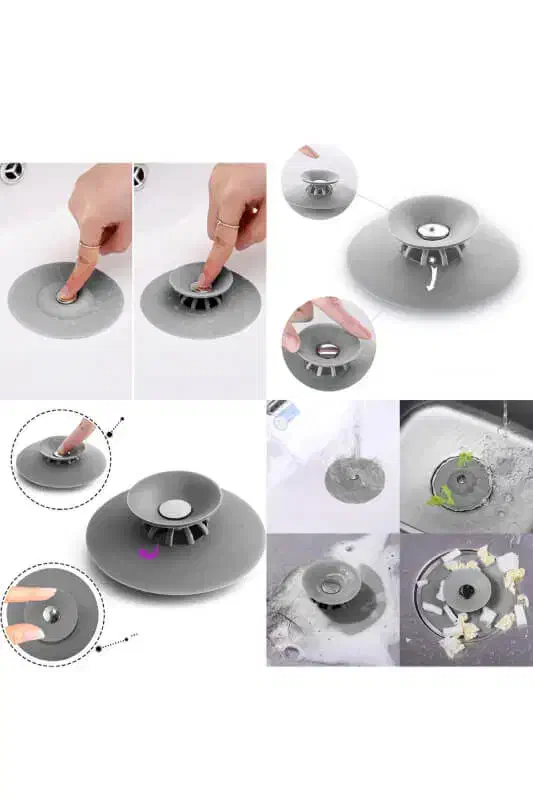 درپوش سیلیکونی ضد گرفتگی، بو و حشرات|لوازم حمام|نیشابور, شهرک اندیشه|دیوار