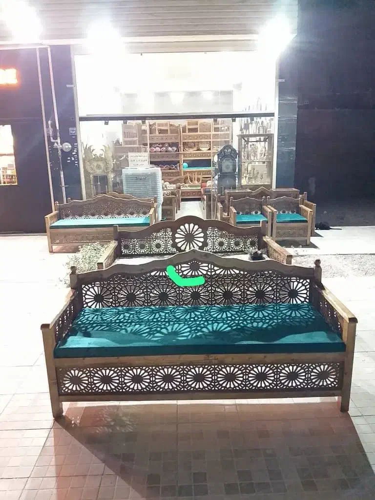 تشک وبالش سنتی روستیک|پشتی|اصفهان, هفتون|دیوار