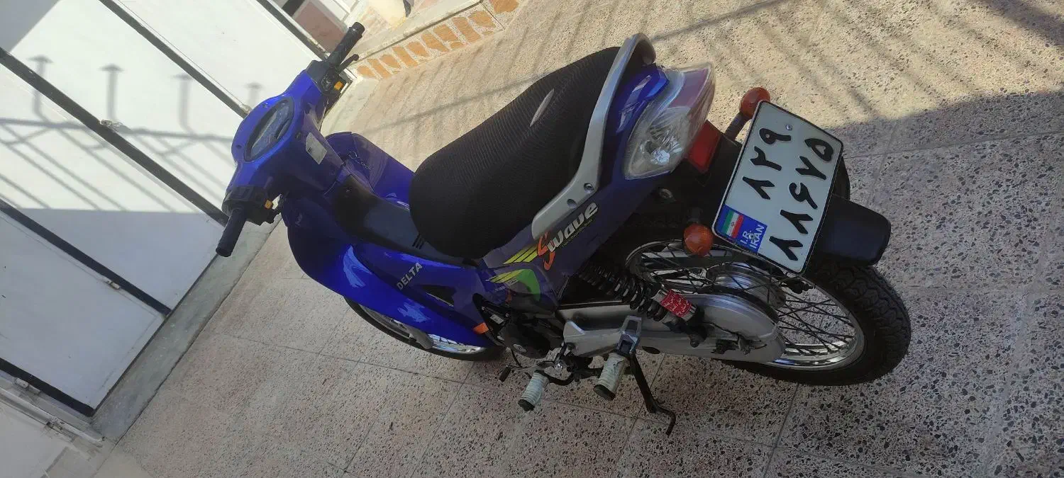 موتور طرح ویو دلتا عروسک و در حد نو و پلمب|موتورسیکلت|بندر گناوه, |دیوار