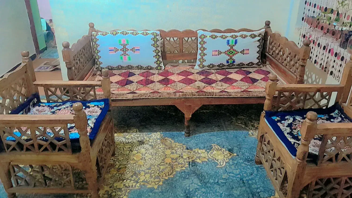 مبلمان چوبی|مبلمان خانگی و میز عسلی|سراوان, |دیوار