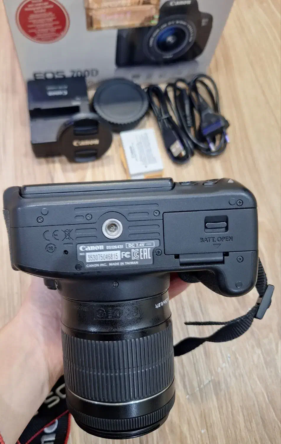 دوربین 700D کنون|دوربین عکاسی و فیلمبرداری|اهواز, مجاهد|دیوار