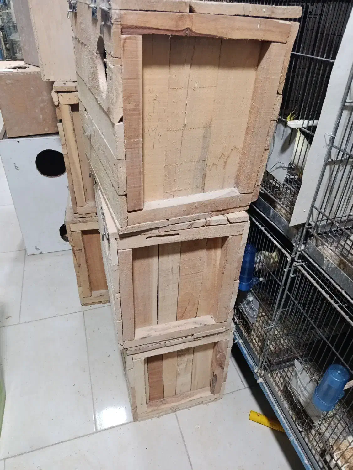 لونه لانه چوبی طوطی|لوازم جانبی حیوانات|ملارد, |دیوار