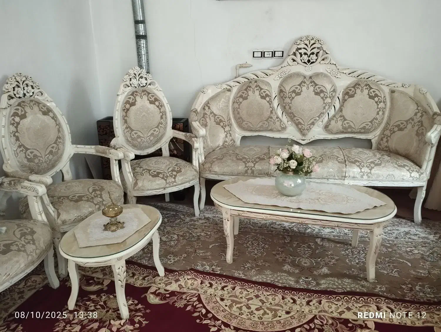 مبل سلطنتی|مبلمان خانگی و میز عسلی|ورامین, ورامین|دیوار
