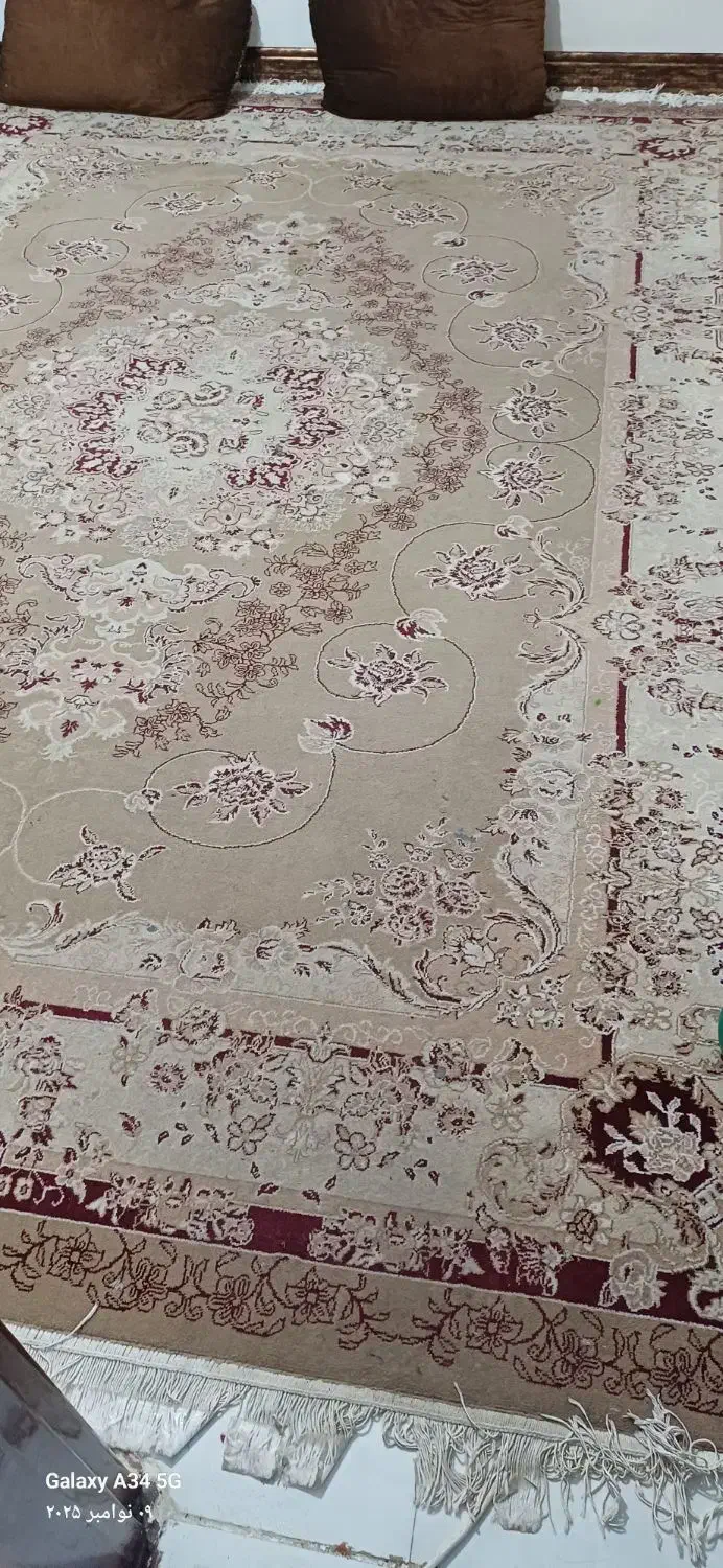 قالی ۹ متری مخصوص باغ|فرش|اصفهان, بهارستان|دیوار