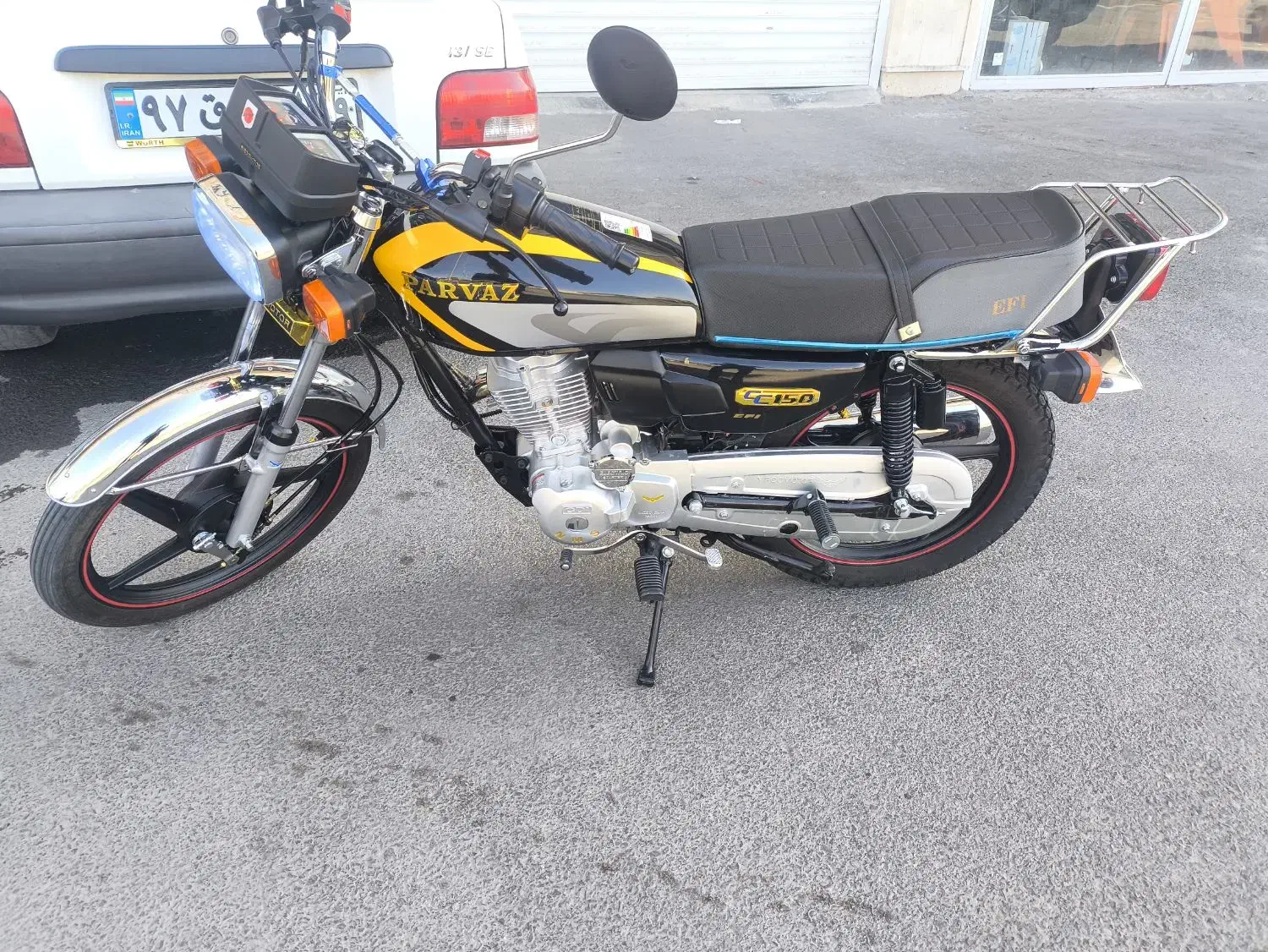 پرواز150در حد نو|موتورسیکلت|قزوین, |دیوار