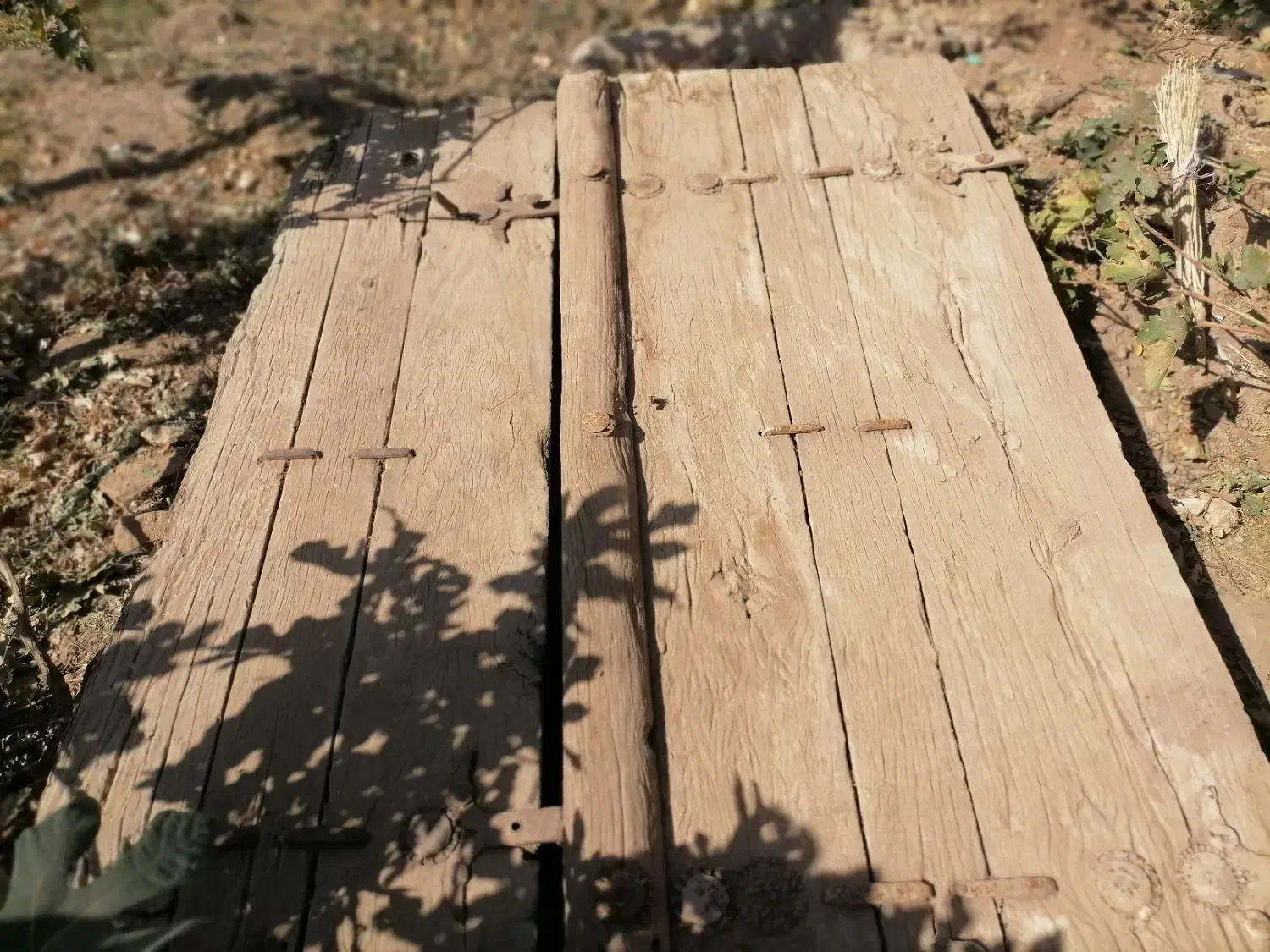 درب چوبی قدیمی وباستانی|کلکسیون اشیاء عتیقه|نیشابور, مازول|دیوار