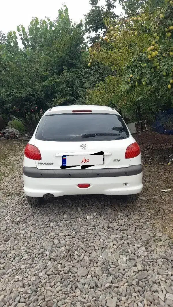 پژو۲۰۶مدل۸۹|خودرو سواری و وانت|ماسال, |دیوار